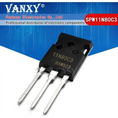 5pcs SPW11N80C3 TO247 11N80C3 TO-247 SPW11N80 11N80