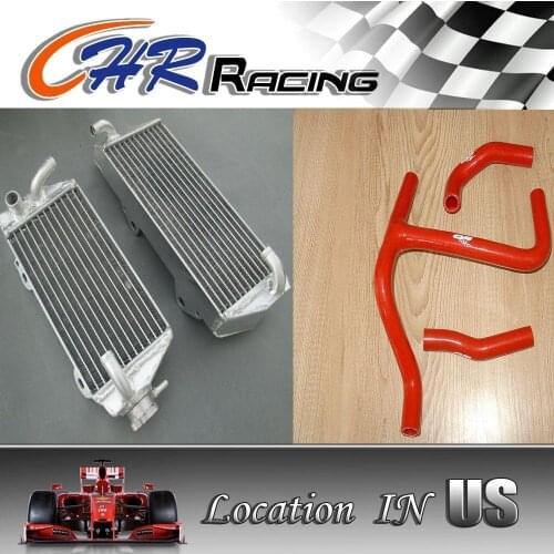 L&R aluminum radiator and hose for Suzuki RMZ 250 RMZ250 2010 2011 10 11 12