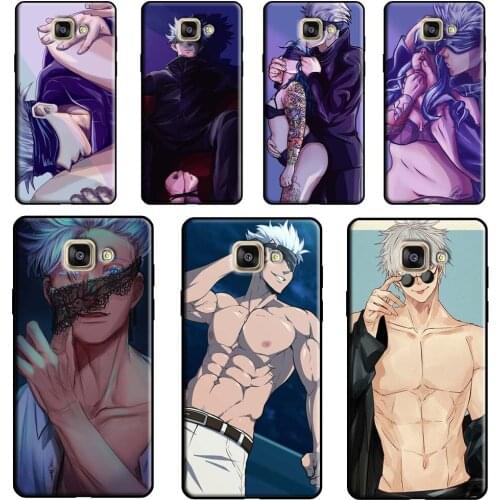 Jujutsu Kaisen Gojo Satoru Sexy Funny Case For Samsung Galaxy J1 J3 J5 J7 A3 A5 2016 2017 J2 Core J4 J6 Plus J8 A6 A7 A8 A9 2018