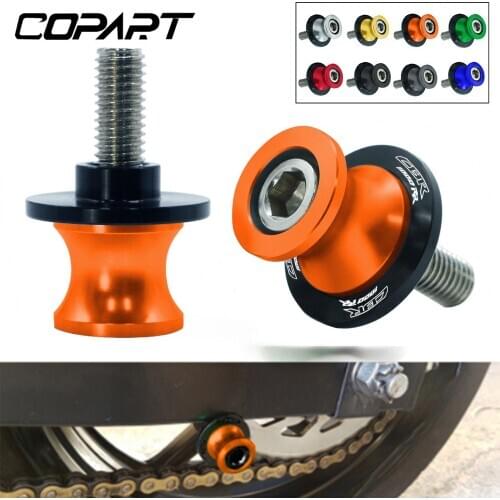 For Honda CBR1000RR CBR 1000 CBR1000 RR 2004-2020 Motorcycle Swingarm Spools Slider Rear Swing Arm Cover Stand Screws Paddock