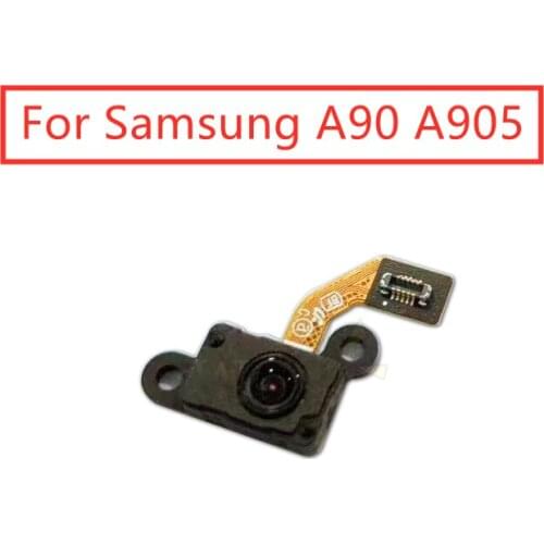 For Samsung Galaxy A90 A905 Fingerprint Scanner Flex Cable Touch Sensor ID Home Button Return Ribbon Flex Cable Repair Parts