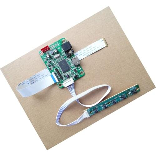 EDP HDMI-compatible LED LCD Controller driver board For 13.3" B133XTN01.6 1366X768 monitor Screen KIT diy