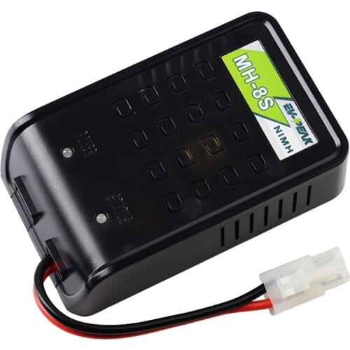 EV-PEAK MH-8S NiMH Battery Charger 1-8S 12W Smart Charger for Rc Car Boat Drone Toys