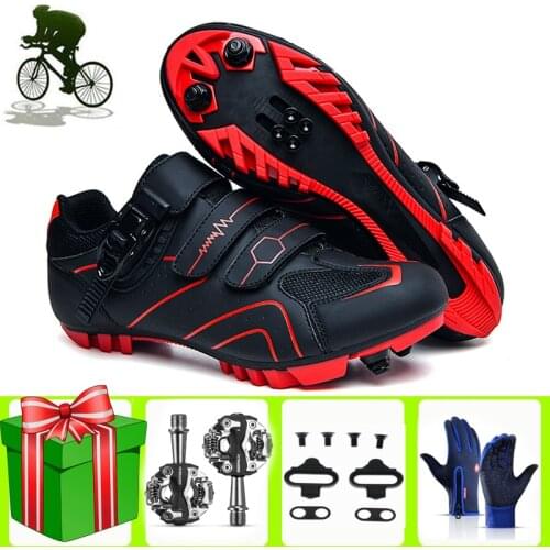 MTB Cycling Shoes Men Sports Route Cleat Mountain Bike Flat Sneaker Racing Women Bicycle Spd Biking Footwear Bicicleta Carretera