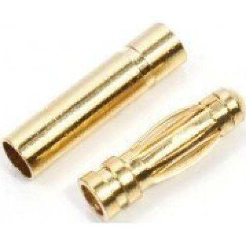 10 Pairs* 3.0mm Gold Coated Banana bullet Connector Set for Battery/ Motor/ESC