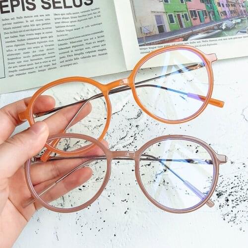 Anti Blue Light Glasses Men Women Computer Gaming Goggles Eyewear Frame Anti Blue Ray Eyeglasses Retro Optical Spectacle