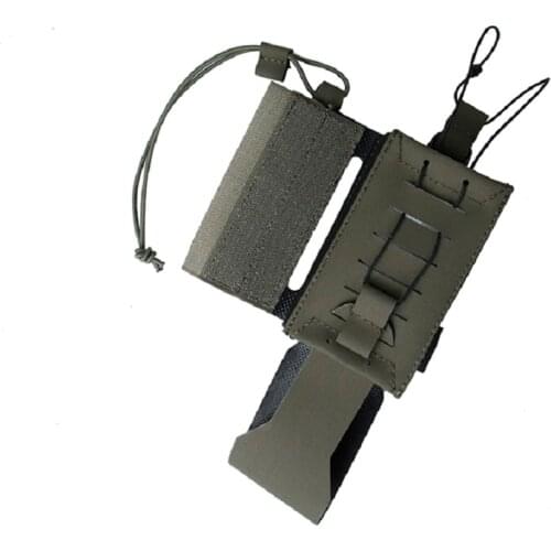 NEW TMC SPC Tactical Vest 148 / 152 Walkie Talkie Bag 500D Cordura Fabric BK/RG