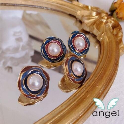 Jewelry palace restoring ancient ways earrings baroque pearls morandi wind female