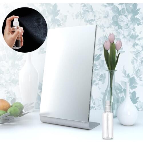 1/20pcs 100ml Clear Empty Cosmetic Refillable Pump Spray Bottle Dispenser Cream Lotion Liquid Bottle Reusable