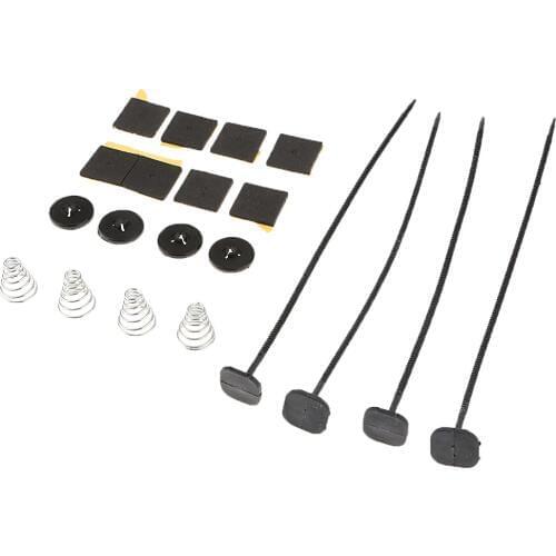 1 Set Plastic Universal Radiator Mount Mounting Kit Electric Fan Tie Strap