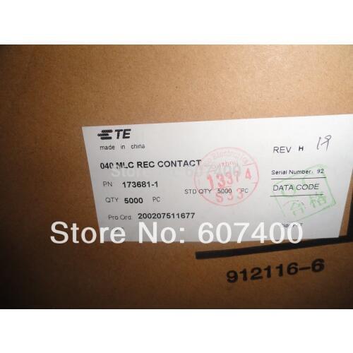 173681-1 CONN RCPT CONTACT 22-20AWG TIN TYCO TE terminal AMP connectors terminals 100% new and original parts