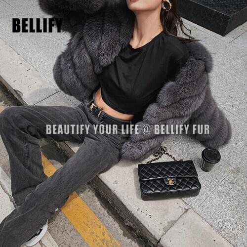 Womens canada Style Plush Luxury Fur Coats Real Fox Fur Jacket Winter Warm clothing