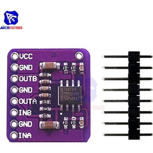 Diymore CJMCU-1308 TDA1308 Stereo Headphone Driver Class AB Audio Module for Arduino