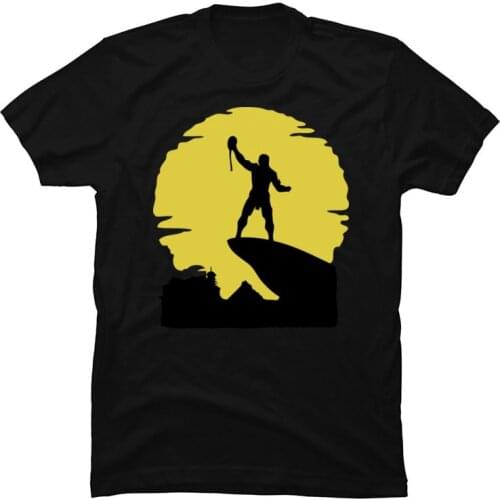Mortal Kombat 11 King T-Shirt Game FTG MMA Fighting Wrestling Cool Tshirts for Men Top Quality O-Neck Camiseta Cotton