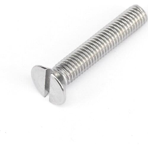M4-M6 Stainless Steel 304 A- line Sunken Head Screw Fluting Flat-Head Screw Fluting Bolt GB68 National Standard Screws