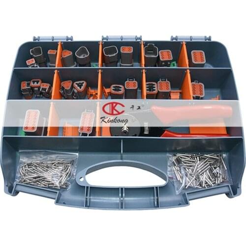 167 PCS DT series Deustch connectors Kit/ Deutsch Connectors & Terminals & crimper ACX294