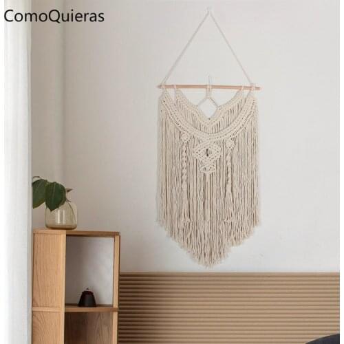 New Nordic Bohemian Tapestry Hand-woven Pendant Modern Minimalist Home Wall Decoration Bedroom Decor Boho Kids Room