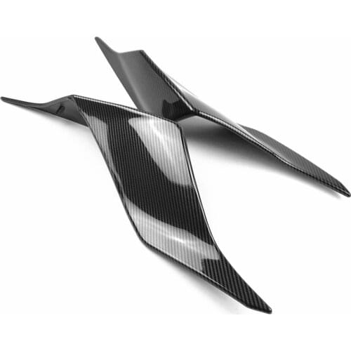 Pair motorcycle Side Rear Tail Seat Fairing Cover Carbon Fiber For Yamaha YZF R6 2017-2020