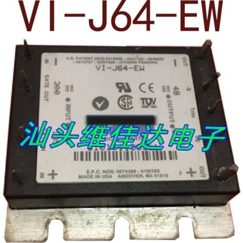 Original-- VI-J64-EW DC300V-48V100W2.08A 1 year warranty {Warehouse spot photos