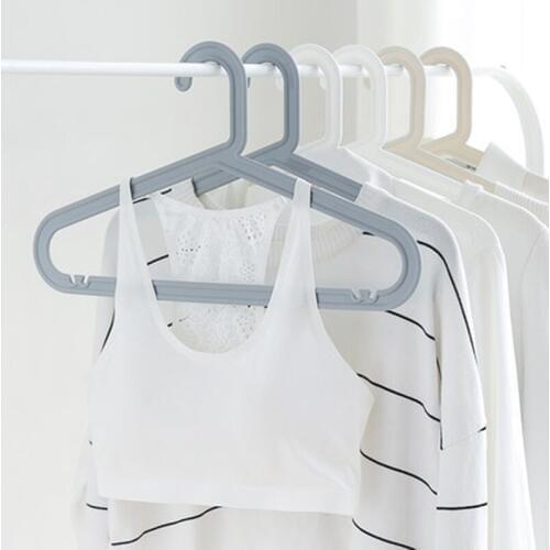 41cm 20 pcs/lot Plastic Multifunctional Clothes Hangers Wardrobe Clothing Hanging Without Traceless Non-slip Garment Holders
