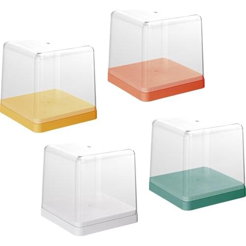 Plastic Action Figure Display Storage Box Dustproof Protection for Blind Box Mini Doll Shelf Container