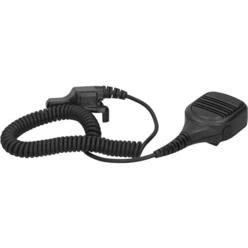 Portable Radio Speaker Microphone Collar Clip-On for Motorola HT1000 / MTS2000 / XTS3000