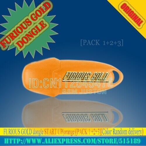 Gsmjustoncct Furious Gold USB Key Activated with Packs 1, 2, 3 For Alcatel&BlackBerry&LG
