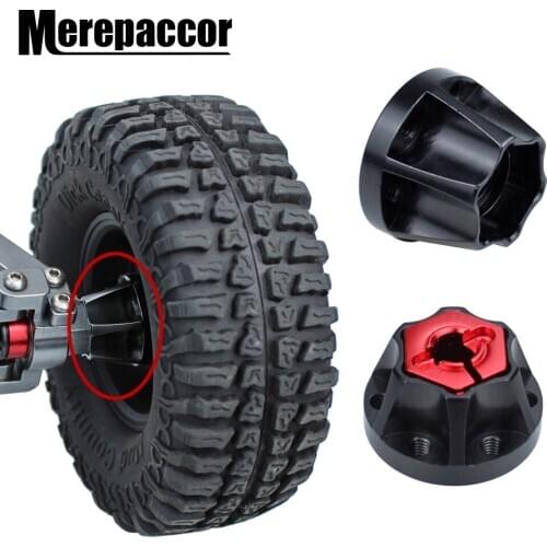 2PCS Aluminum Alloy 12mm Wheel Hex Hub for 1/10 RC Crawler 1.9 2.2 Wheel Rim Axial SCX10 Traxxas TRX4 D90