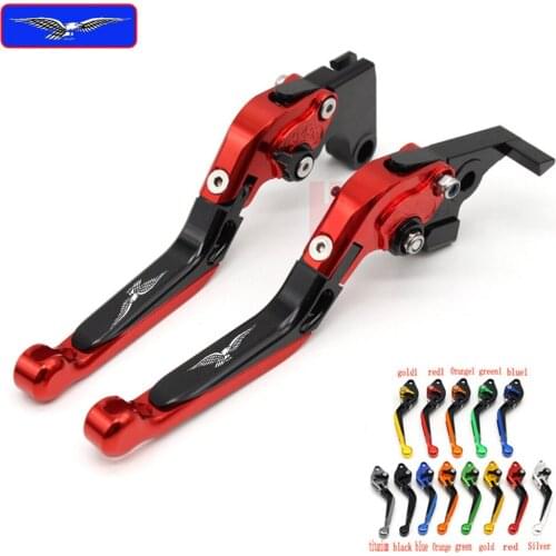 For Moto Guzzi Breva 850 1100 1200 GRISO BREVA 1100 NORGE 1200 GT8V CNC Motorcycle Foldable Extending Brake Clutch Levers 170mm
