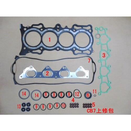 F20A6/A3/A8/A4 /A7 F22A1/A6/A4/A6/A8/A1 Engine Full Gasket Set kit for For Honda Accord IV/Aerodeck 2.2 16v 1997cc 52128300