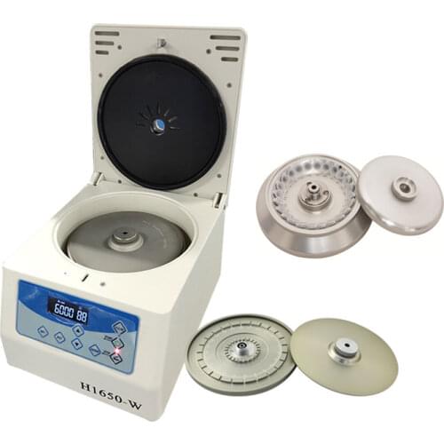 H1650-W Bentch Tabletop High Speed Micro Centrifuge Machine Centrifuga Laboratorio