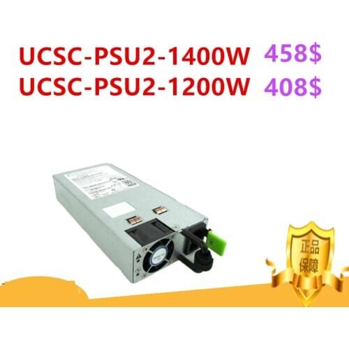 New PSU For Cisco 1400W/1200W Power Supply UCSC-PSU2-1400W UCSC-PSU2-1200W