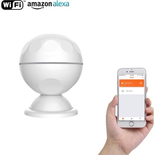 NEO Coolcam Smart PIR Motion Sensor WiFi Detector Support Amazon Alexa For Smart Home Automation