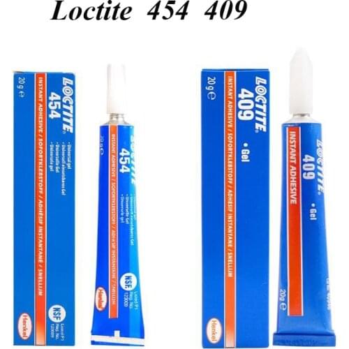 Waterproof Paste Loctite 454 409 Instant Glue Strong Quick Drying Like Gel Glue High Viscosity Adhesive for Metal Plastic Rubber