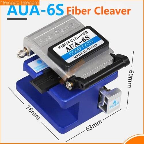 High Precision Fiber cleaver AUA-6S Cable Cutting Knife FTTT Fiber Optic Knife Tools cutter Cleavers and match 16 surface blade