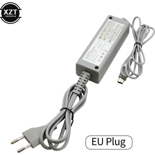US/EU Plug AC Charger for Nintendo Wii U Controller Gamepad Joystick 100-240V Home Wall Power Supply Adapter for WiiU Game Pad