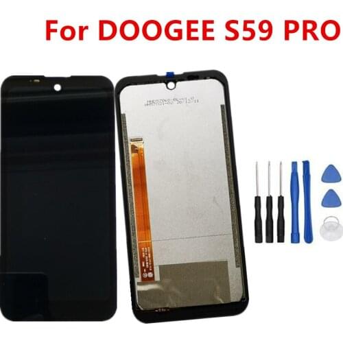 New For Doogee S59 Pro 5.7inch Cell Phone LCD Display + Touch Screen Digitizer Assembly Replacement Glass For DOOGEE S59 PRO