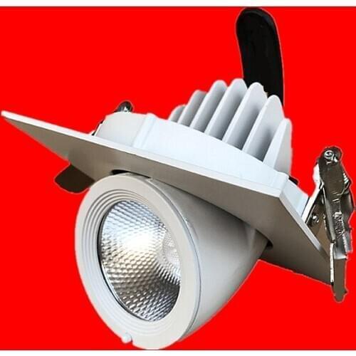 15W Dimmable COB Led Downlights Recessed Ceiling Spot Light Rotate 360 Degree Adjustable Ceiling Downlight For Kitchen Home Offi