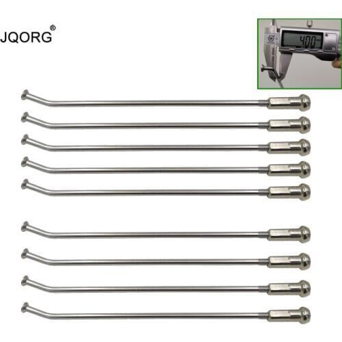 20 Pieces A Lot 8 Gauge Diameter 4.0 mm Special Angle 90-180 degree Customize Material 304 Stainless Steel Motorcycle Spokes