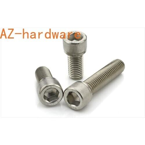 304 stainless steel socket head screw / DIN912 cup head socket head screw / bolt M1.4-M3 50PCS
