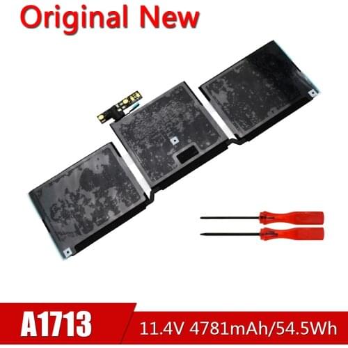 A1713 New Original Laptop Battery For MacBook Pro 13'' A1708 2016-2017 year MLUQ2CH/A MLL42CH/A EMC2978 EMC3164
