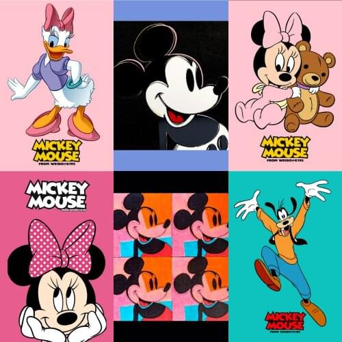 5D Diamond Embroidery Sale Disney Cartoon Donald Duck Cute Mickey Anime Diamond Painting Full Drill Square Mosaic Birthday Gift