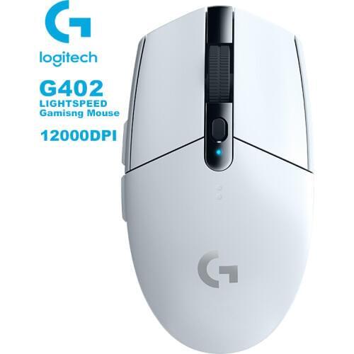 Logitech G304 LIGHTSPEED Gaming Mouse with HERO Sensor 12000DPI AA Battery Wireless Mouse 10X EFFICIENCY for Windows Mac