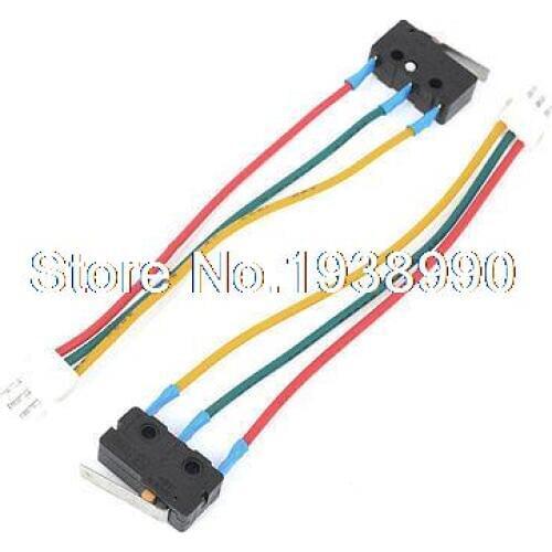 AC 125/250V Gas Water Heater 1 NC 1 NO Contact Micro Limit Switches 2 Pieces