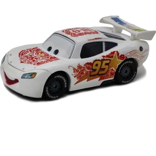 Disney Pixar Cars Diecast NO.95 Limited Edition China Lightning McQueen Metal Toy Car 1:55 Loose Brand New Alloy Car Toys