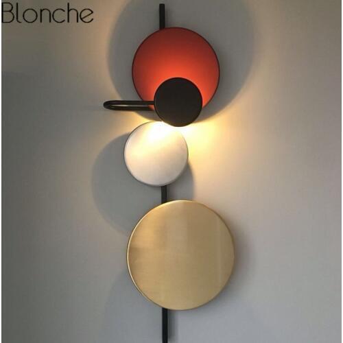 Denmark Planet Wall Lamp Mette Schelde DIY Moon Sconce Modern Ring Led Wall Light Bedroom Bathroom Home Decor Lighting Fixtures
