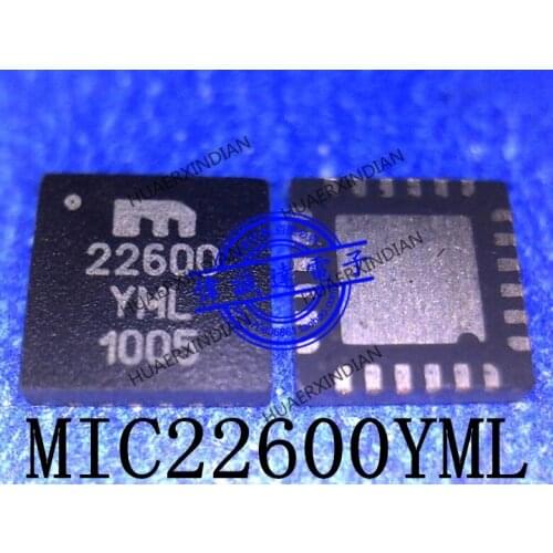 1Pieces new Original MIC22600YMLTR MIC22600YML MIC22600 type 22600 QFN24 In stock real picture