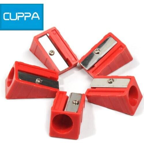 New 5 Pcs/Lot Cuppa Cue Tip Sharpener Tools Black/Red Billiard Cue Tips Tool Sharpeners For Snooker China 2016