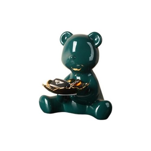 Nordic luxury bear storage furnishings shoe cabinet porch key living room soft home furnishings