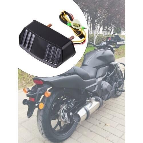 LED Taillight Cafe Racer Turn Signal Running Light For Honda Grom MSX 125 Lamp MotorbikeLighting Off Road Moto Accessories 2021